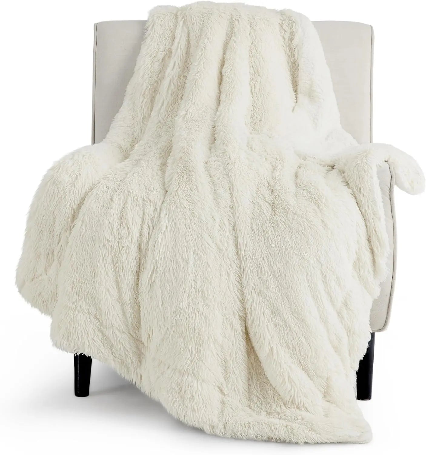 Cozy Comfort Faux Fur Throw