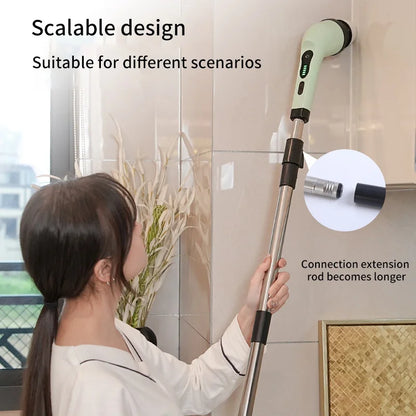 PowerScrub Pro 9-in-1 Electric Cleaning Brush