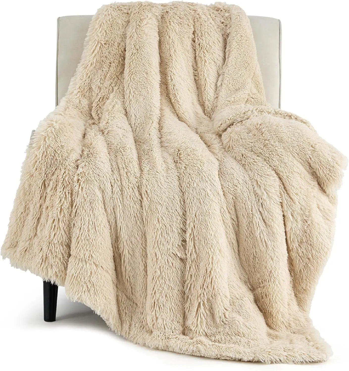 Cozy Comfort Faux Fur Throw