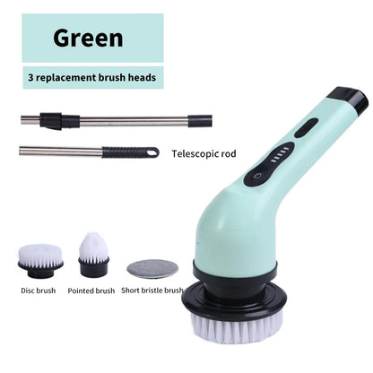 PowerScrub Pro 9-in-1 Electric Cleaning Brush