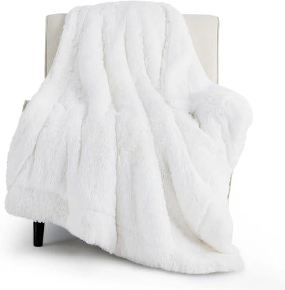 Cozy Comfort Faux Fur Throw