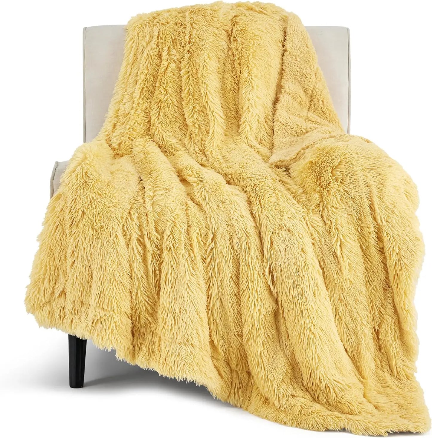 Cozy Comfort Faux Fur Throw