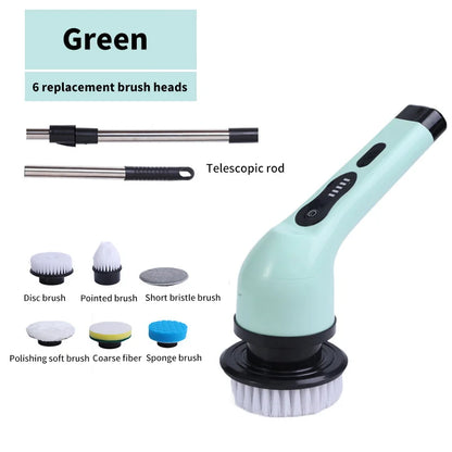 PowerScrub Pro 9-in-1 Electric Cleaning Brush